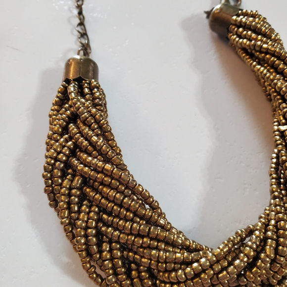 Bronze Braided Bead Bracelet  💥3 for $24💥 - Picture 4 of 12